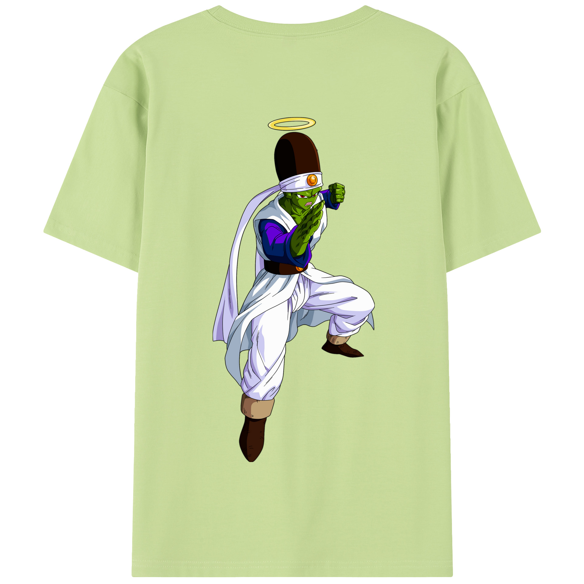（画像用） ドラゴンボール パイクーハン DRAGON BALL Pikkon 綿100％半袖Tシャツ（背面プリント）